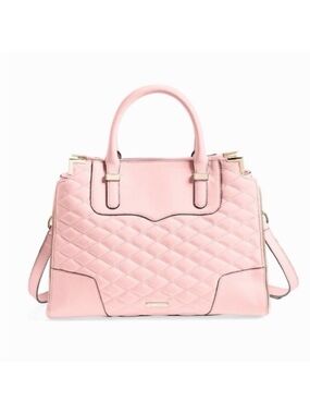 Rebecca Minkoff Quilted Amorous Satchel Pink